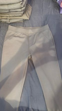Beige uniform pants size 14