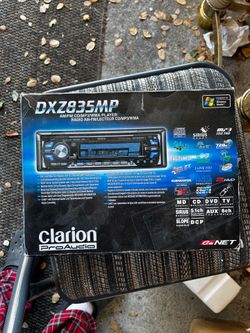 $200-NEW IN BOX Clarion ProAudio DXZ835MP Car Stereo - Rare Find!