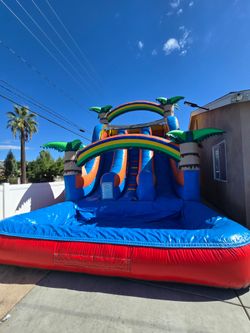 Double waterslide