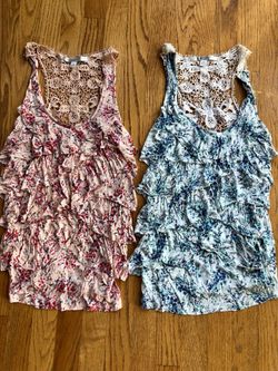Laura Conrad Tank Tops Lot sizes XS