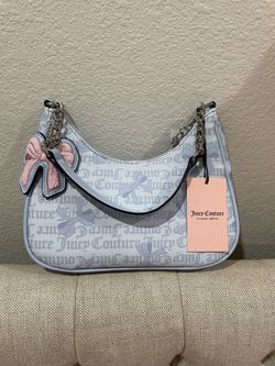 Juicy Couture Simply Sweet Blue Bow Shoulder Bag