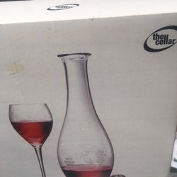 New Etched Wine Decanter And Glasses From Macys 