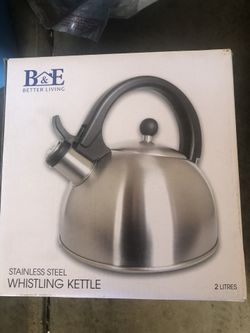 NEW Stainless Steel Whistling Kettle