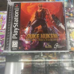 Duke Nukem Ps1 $30 Gamehogs 11am-7pm