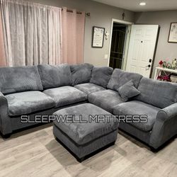 New Dark Gray Sectional