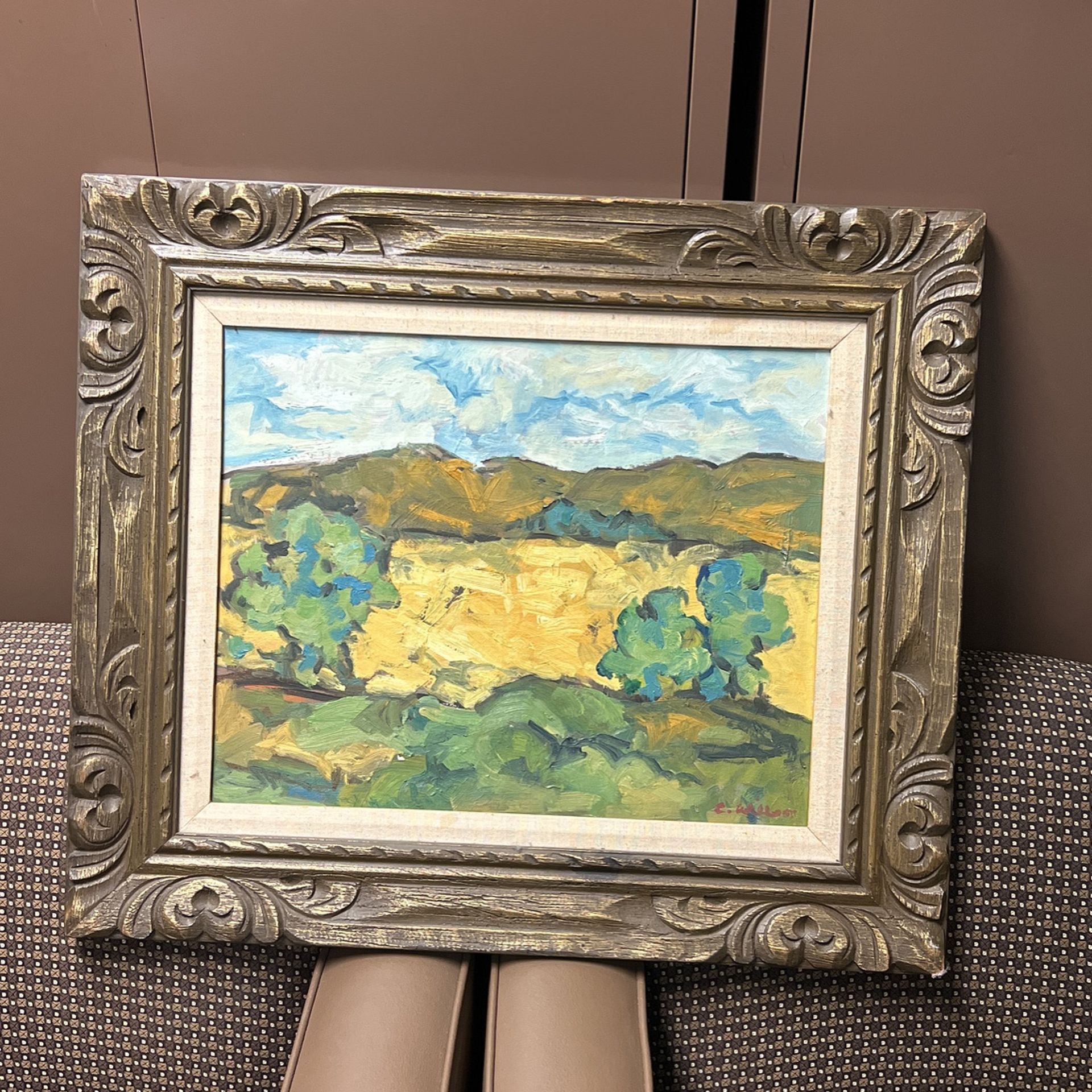 Painting With A Frame 