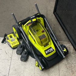 Ryobi P1190 One HP 18v Brushless 16” Lawnmower Kit