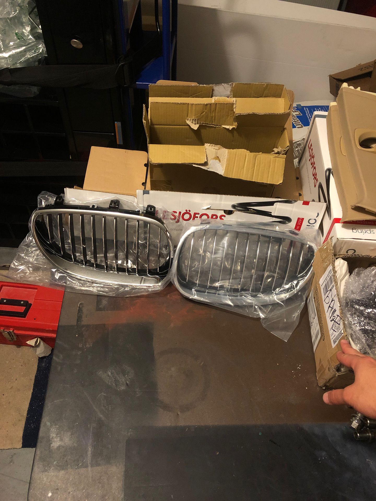 BMW 5 series 04-07 kidney grille