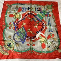 Beautiful Vintage Silk Scarf.