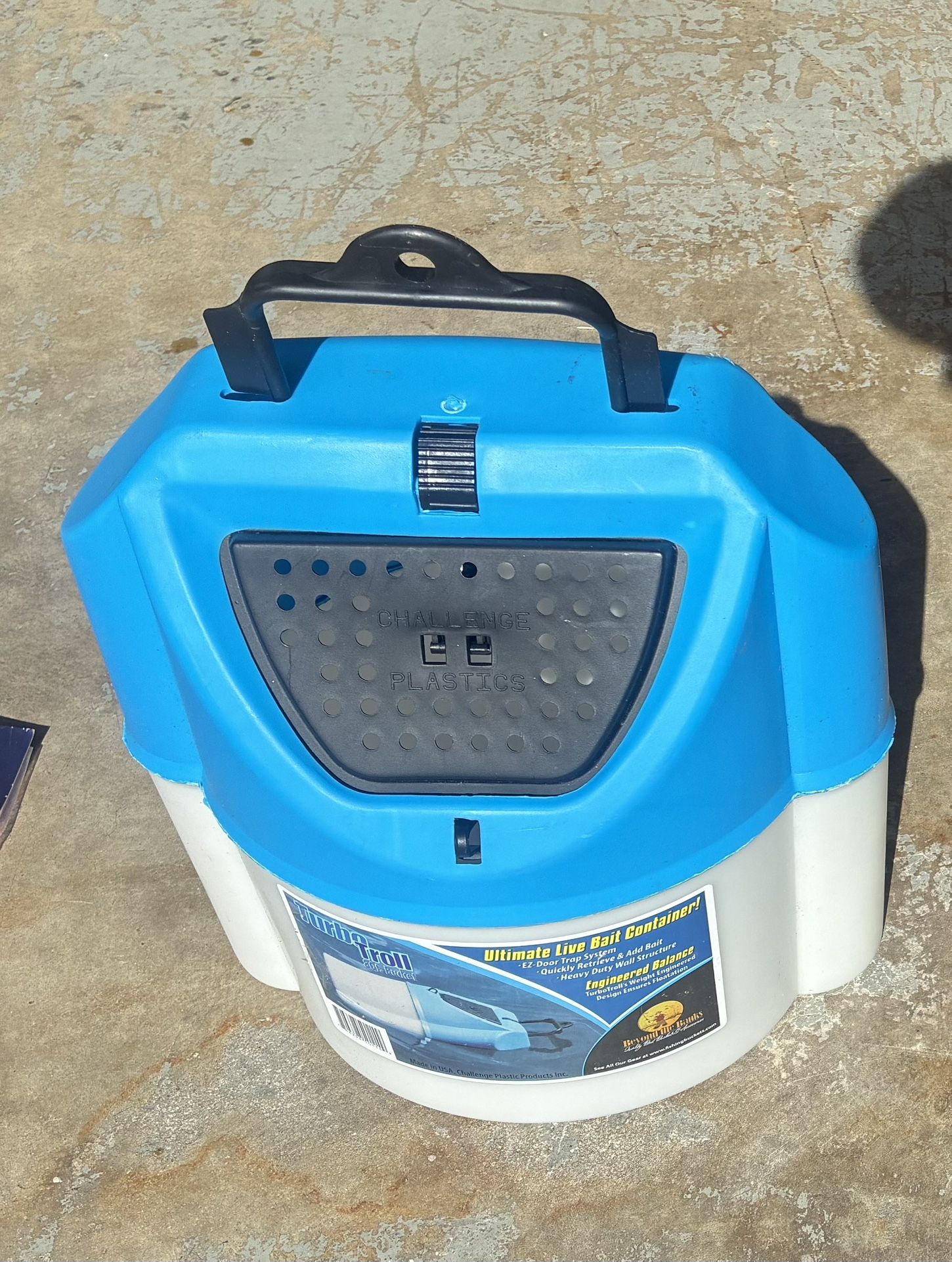 Turbo Troll, Trolling Bait Bucket