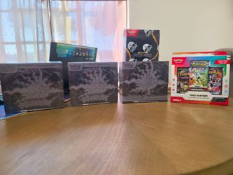 Pokemon pitch black pkc etb and first partner
