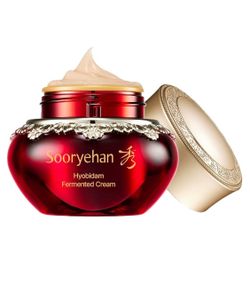 Sooryehan Hyobidam Crema fermentada (1.7 fl oz) - Cuidado facial coreano. Hidratante facial para muj