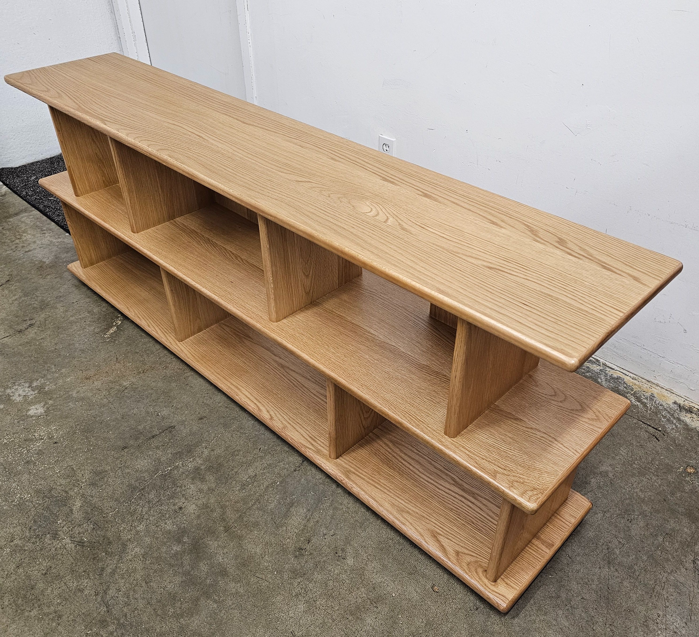OPEN BOX! Lafora Natural Oak 72" Bookcase - Delivery Available