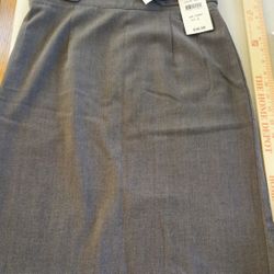 N Peoria Brand New Juniors Sz 5 Wrapper Skirt Stretch Gray Please Read Description For Pick Up Location Options 