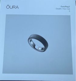 NEW OURA RING 5 STEALTH BLACK