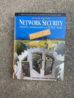 Network Security Private Communication In A Public World Second Edition