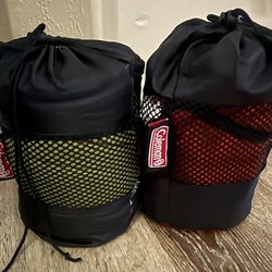 Set Of 2 Coleman Sleeping bags