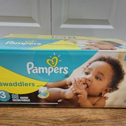 Pampers Swaddlers Size 3, 88 ct