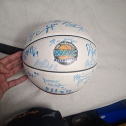  All Player Signed 2005 WAC Nevada Basketball 