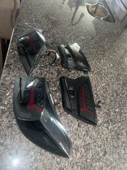Honda accord sport 1,5t led smoked taillights & red leather seats