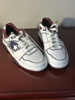 Starter Fast break, Size 9.5 Colors: White/Navy/Burgundy