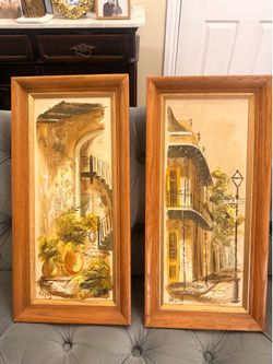 Vintage Paintings - Signed