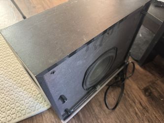 Visio Soundbar And Generic Woofer