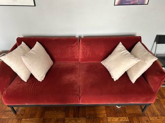 IKEA Red Applaryd Sofa