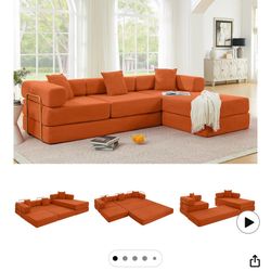 Almost New Boneless Couch