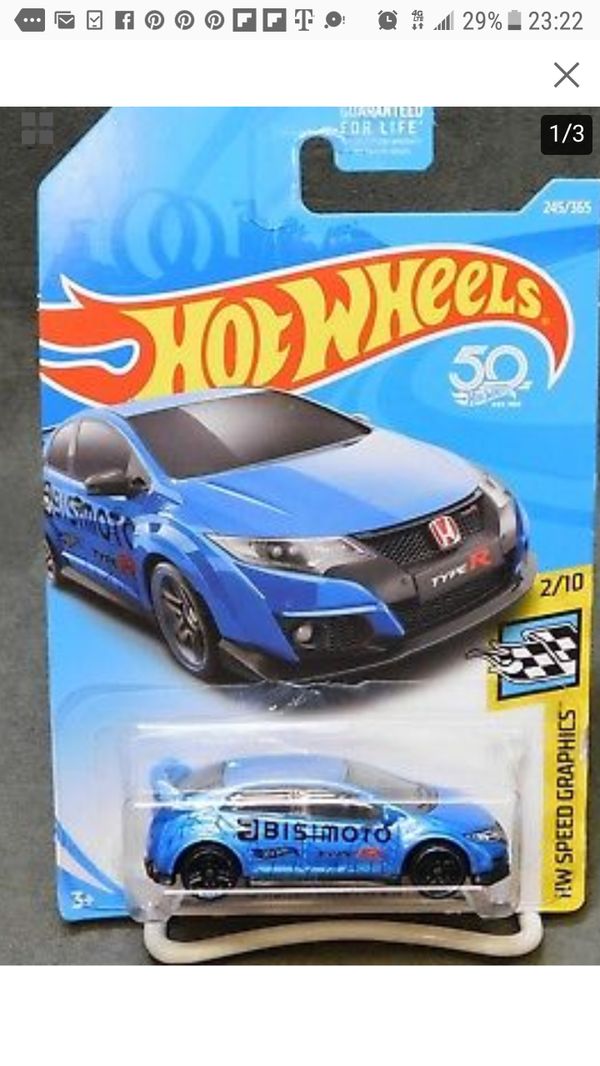 hot wheels honda civic type r white