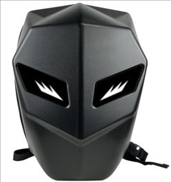 Hard Shell Motorcycle Backpack with LED Eyes
