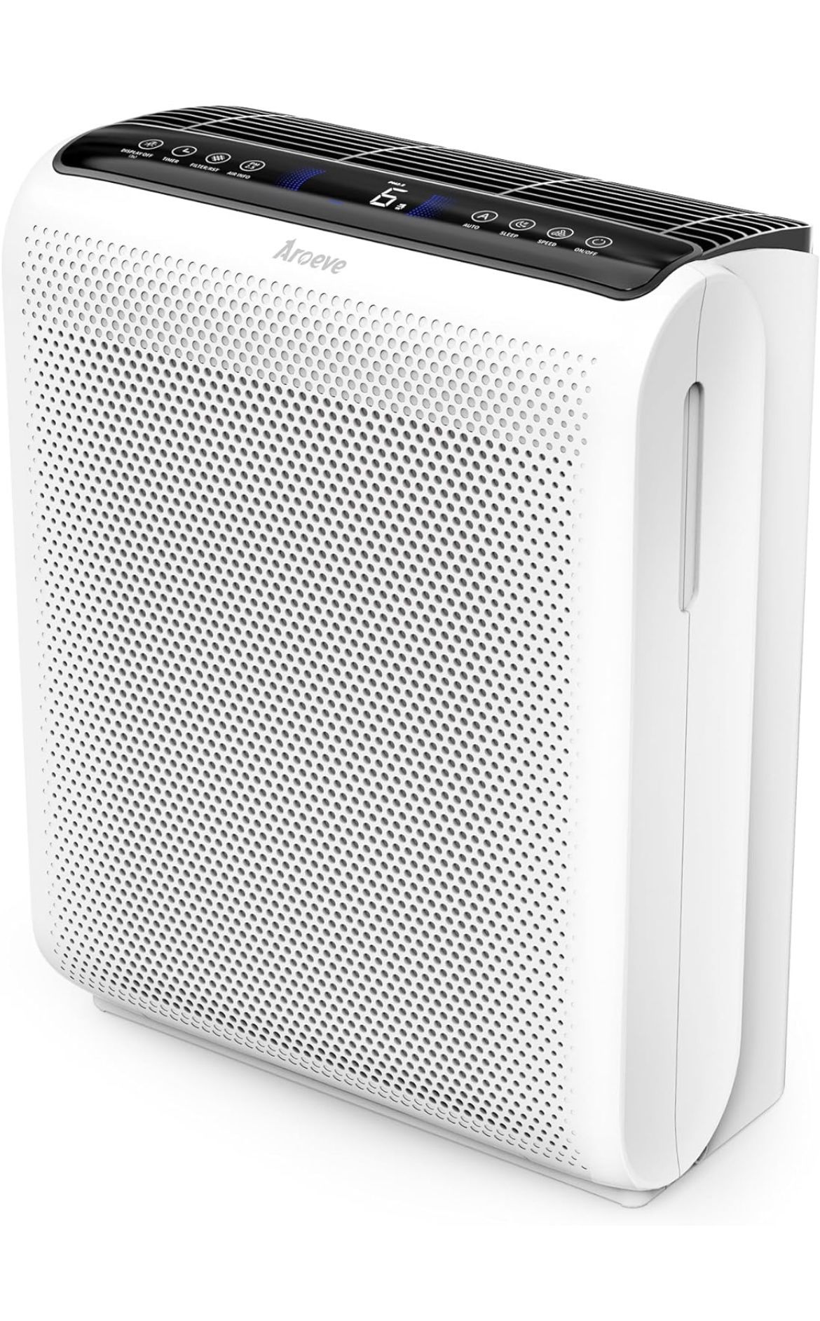   AROEVE Air Purifiers For Home Large Room Up to 1395 Sq Ft with Air Quality Laser Sensors, HEPA Filter, Washable Filters, Filters Reg. Retail $129.99