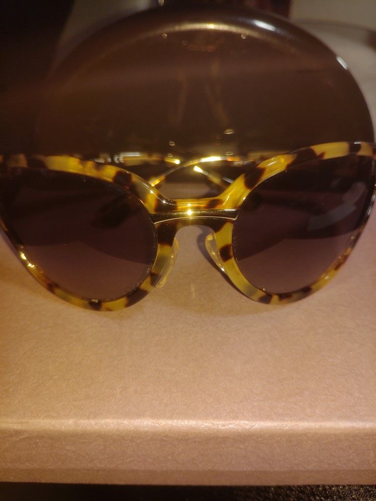 Genuine  Vintage Prada Sunglasses/ Tortoise 