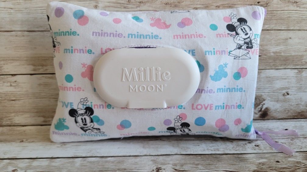 Minnie Mouse Millie Moon Wipes Cover