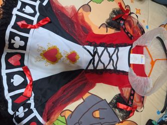 Queen of hearts 💕 Halloween costume for girls