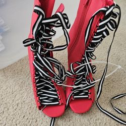 Red Steve Madden  Heels 