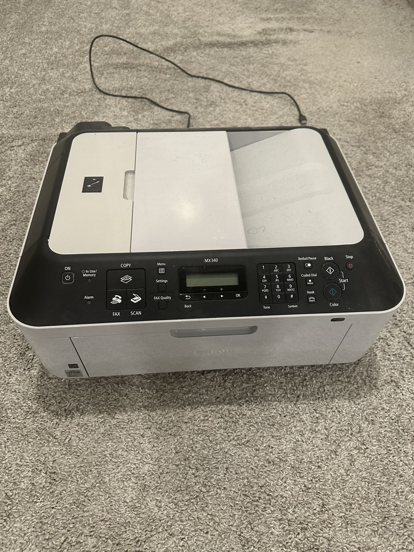Canon MX340 printer