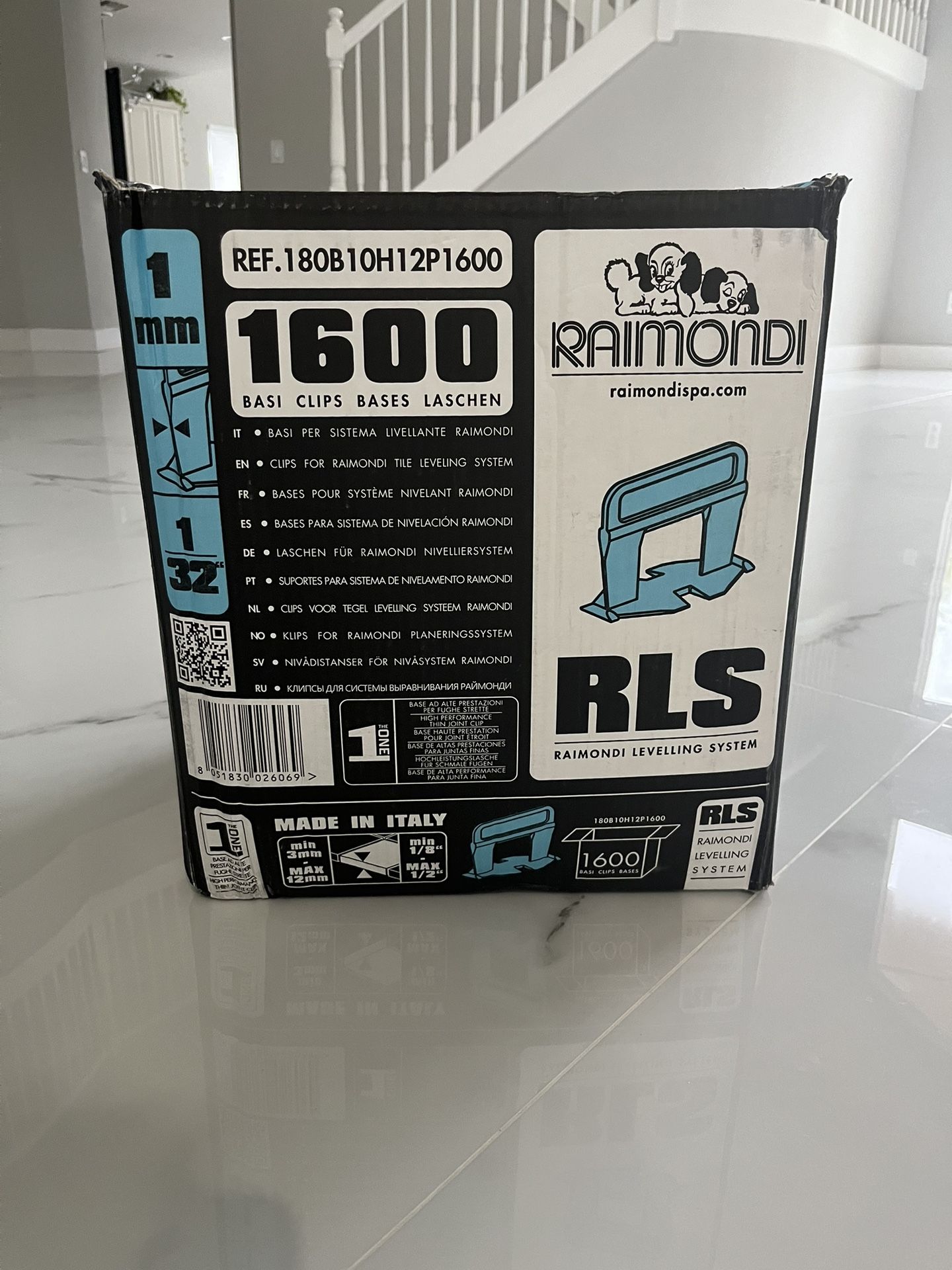 Raimondi 1/32 Tile Leveling Clips (1600)
