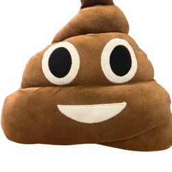 12 Inch Poop Emoji Plush 