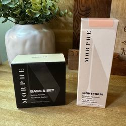 NEW - Morphe Baking Powder and Foundation