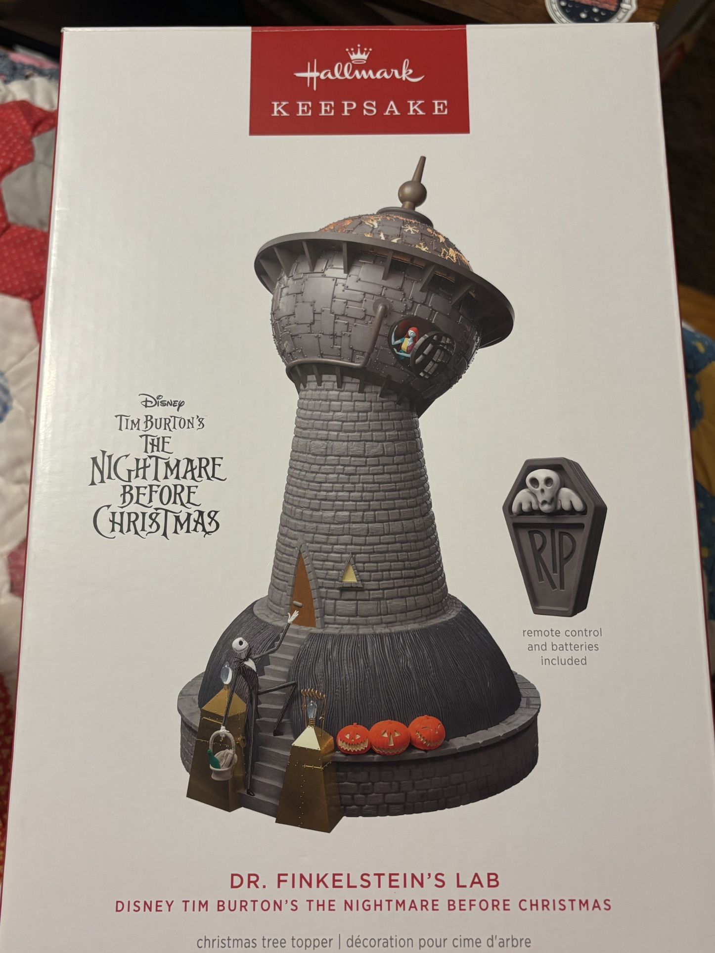 Hallmark Nightmare Before Christmas Tree Topper