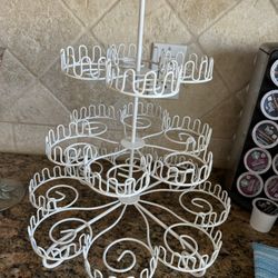 White Cupcake Stand