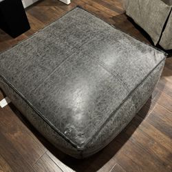 Gray Ottoman