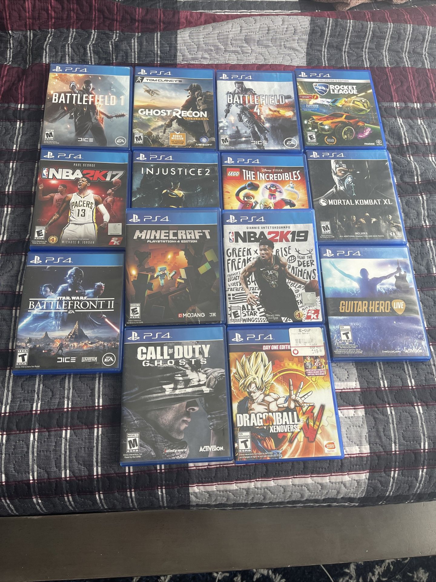 PlayStation 5 And 4 Video Games 
