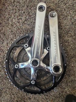 Bontrager cranks/ spline 175mm 3 speed
