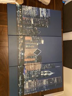 BEAUTIFUL CHICAGO SKYLINE WALL DECOR