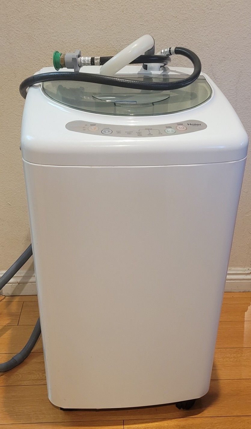 Portable Washing Machines Haier HLP21N Pulsator 1-Cubic-Foot Portable Washer
