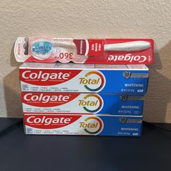 Colgate Toothbrush And Toothpaste Bundle 5.1 Oz