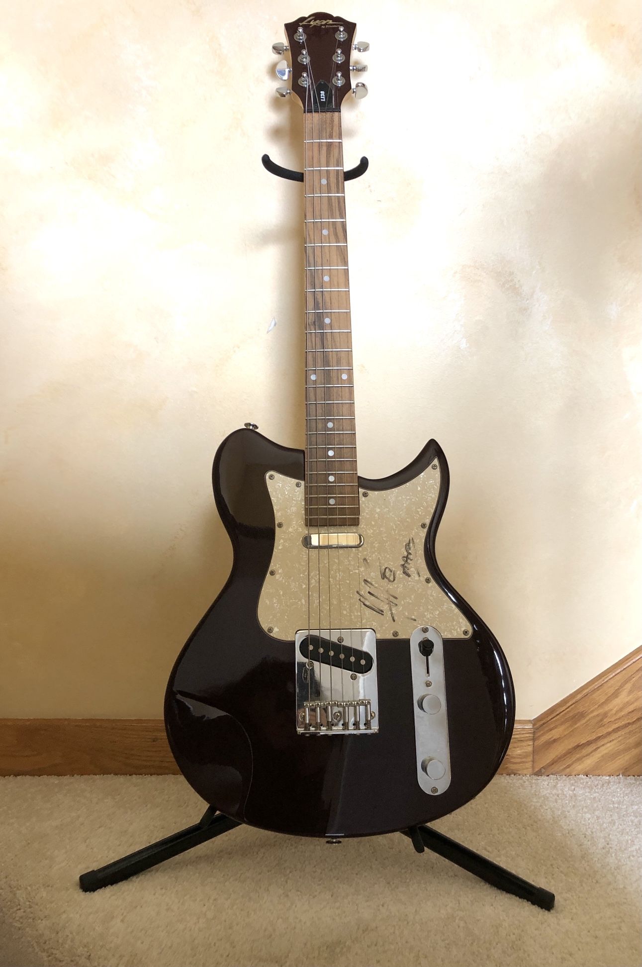 All American Rejects Mike Kennerty Signed Electric Guitar