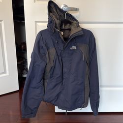 Mens Large Navy North Face Jacket